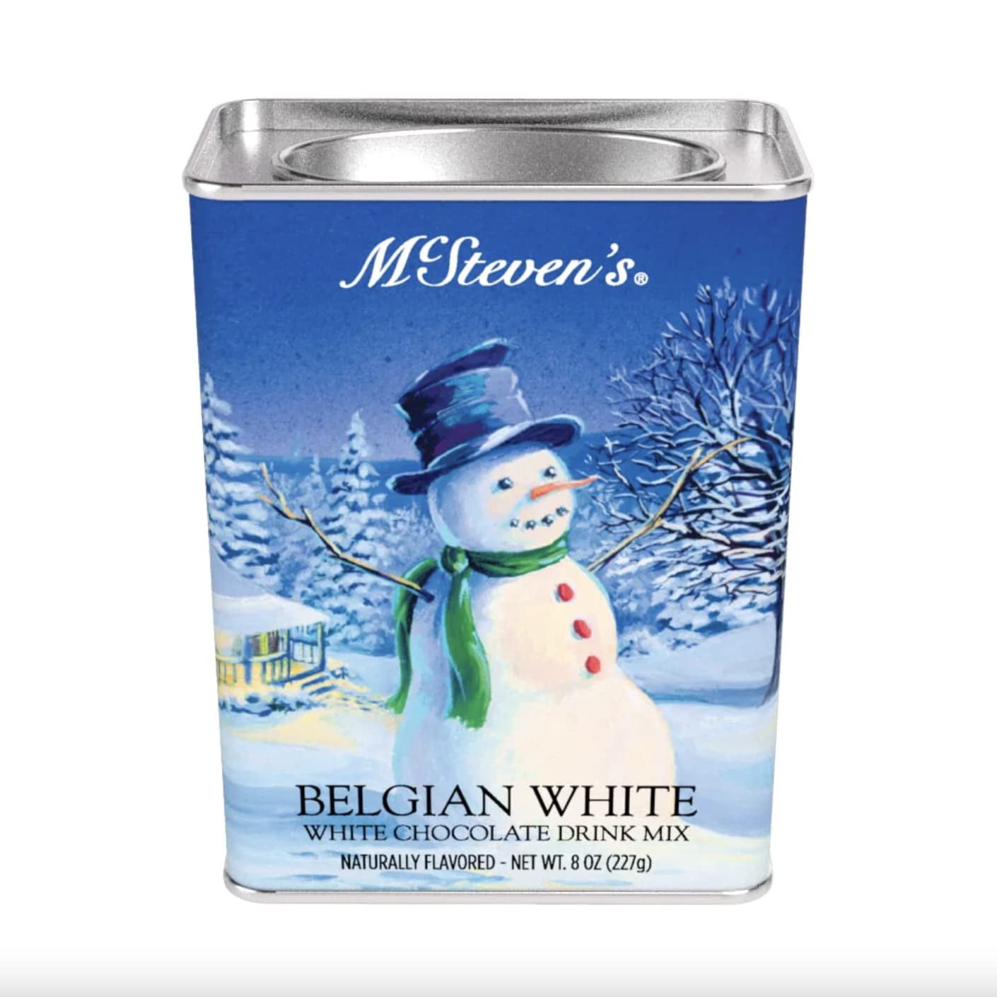McSteven's Belgian White Chocolate Drink Mix (8 Oz Tin)