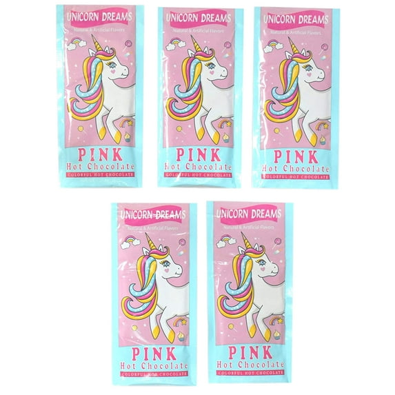 McSteven's Unicorn Dreams Pink Hot Chocolate, 1.25 Ounces (Pack of 5)