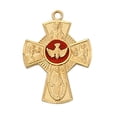 thumbnail image 1 of McVan J609E 0.92 x .67 x 0.7 in. Gold Over Sterling 4way Pendant, 1 of 1