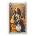 thumbnail image 1 of McVan PSD550JA St James Prayer Pewter Medal with 24 in. Silver-Tone Chain & Laminated Holy Card Set, 1 of 2