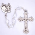 thumbnail image 1 of McVan R786LF 7 mm Crystal Sterling Mother Child Rosary, 1 of 1