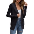 thumbnail image 1 of McVanedy  Women's Classic Cardigan Sweater Front Cardigan Long Sleeve Knitted Pocket S-XXL, 1 of 8