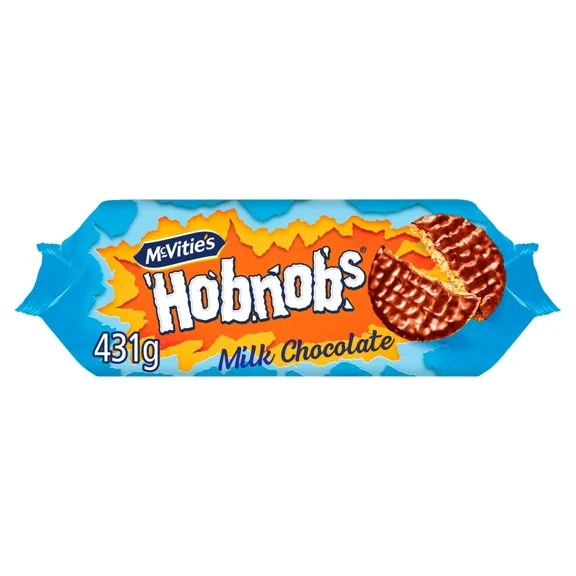 McVitie's Hobnobs Milk Chocolate Biscuits - 431g