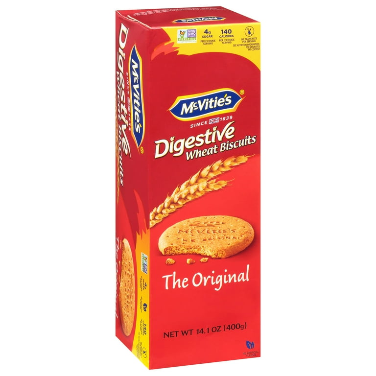 Mcvitie's Digestive Cookies, Sweet Wheaty Taste, Distinctive