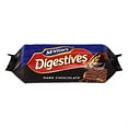 thumbnail image 1 of McVitie's Digestives Dark Chocolate Biscuits 433g (Pack of 2), 1 of 6