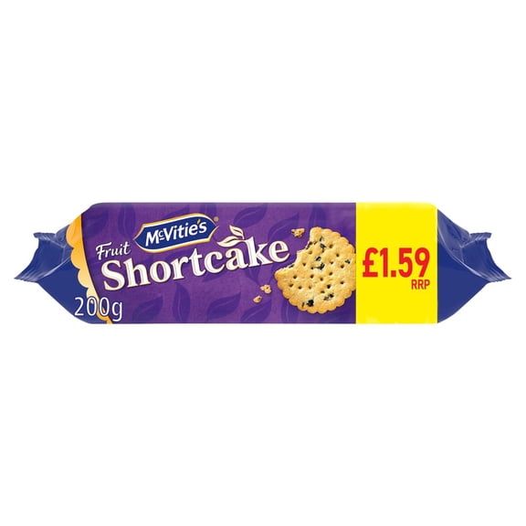 McVitie's Fruit Shortcake Biscuits 200g (pack of 12)