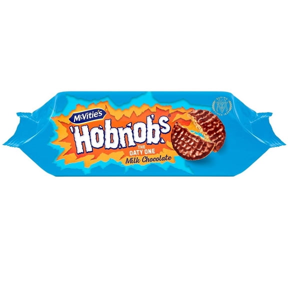 McVitie's Hobnobs Milk Chocolate Biscuits 431g (Pack of 2)