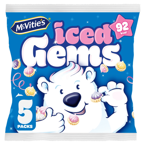 McVitie's Iced Gems 6 x 23g