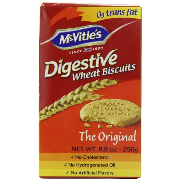 McVities - Classic Digestive Wheat Biscuits - 8.8 Oz, Case of 12