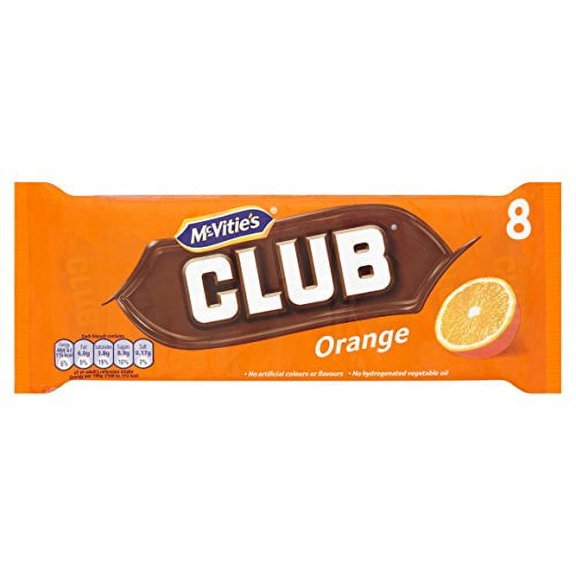 McVities Club Biscuits Orange