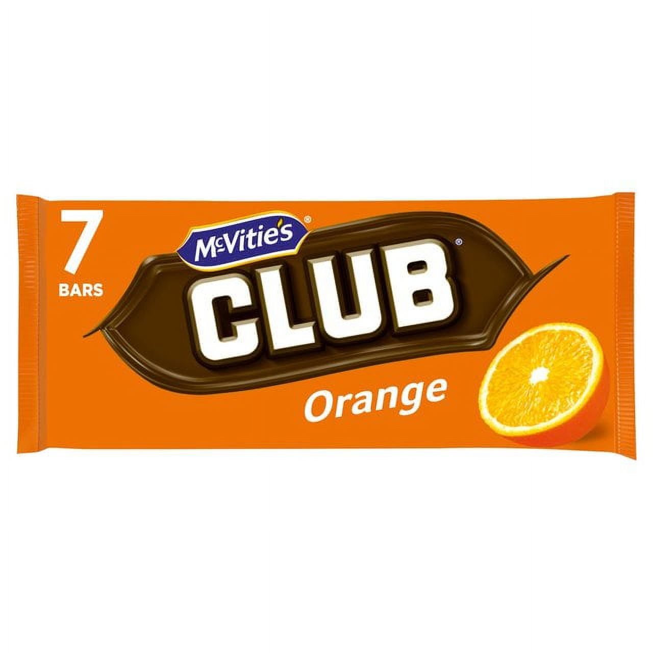 McVities Club Orange Biscuit Multipack 7pk