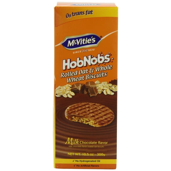 McVities Milk Chocolate Hob Nobs, 10.5 Ounce