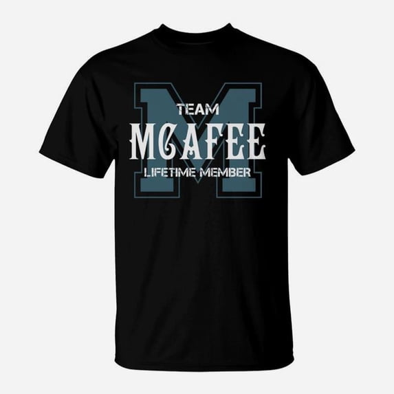 Mcafee Shirts Team Mcafee Lifetime Member Name Shirts TShirt1 - Walmart.com