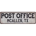 thumbnail image 1 of Mcallen, Tx Post Office Sign Vintage 6x18 206180011178, 1 of 1