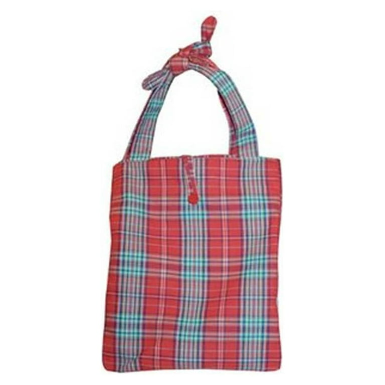 Designer Beach Bag, Tote Bag, red