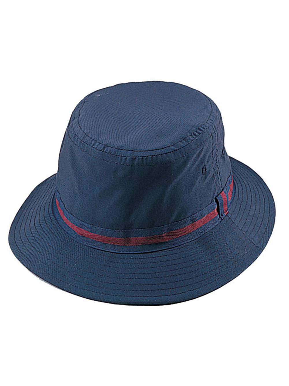 Navy Water Repellent Bucket Hat Mcap Unisex Micro Fiber Water