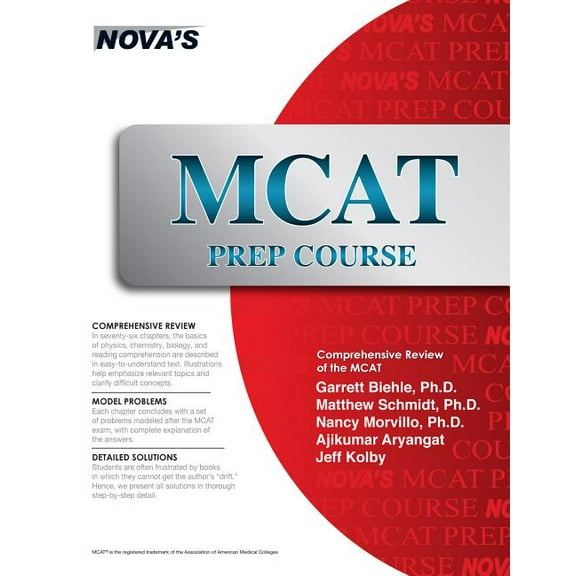 MCAT Prep Course, (Paperback)