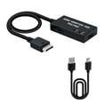 thumbnail image 1 of Mcbazel PS1/PS2 to HDMI Adapter Converter Support 4:3/16:9 Screen Aspect Ratio Switch and Switching 480p/720p Resolution, 1 of 8