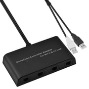 MayFlash 4-Ports GameCube GC Controller Adapter Converter for Wii U/Nintendo Switch/Switch OLED/NS2/PC