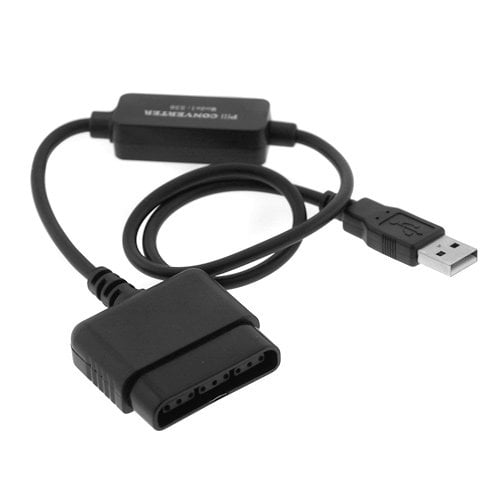 Mcbazel PlayStation 2 Controller USB Adapter for or Playstation 3 Converter Cable for Sony DualShock PS2 PS3 Controller - Walmart.com