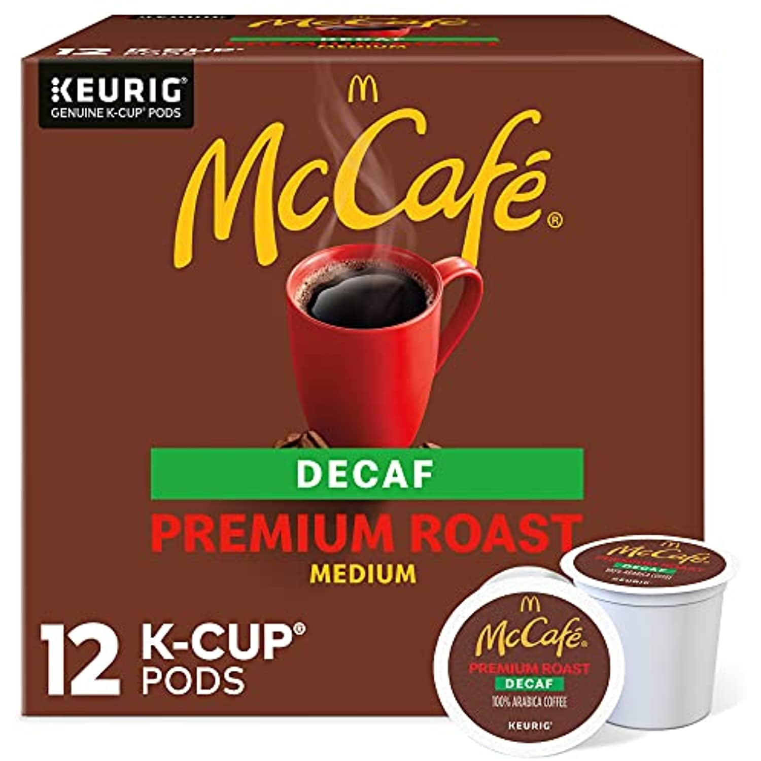 Mccafe Decaf Premium Roast Keurig K-Cup, 12 Ct