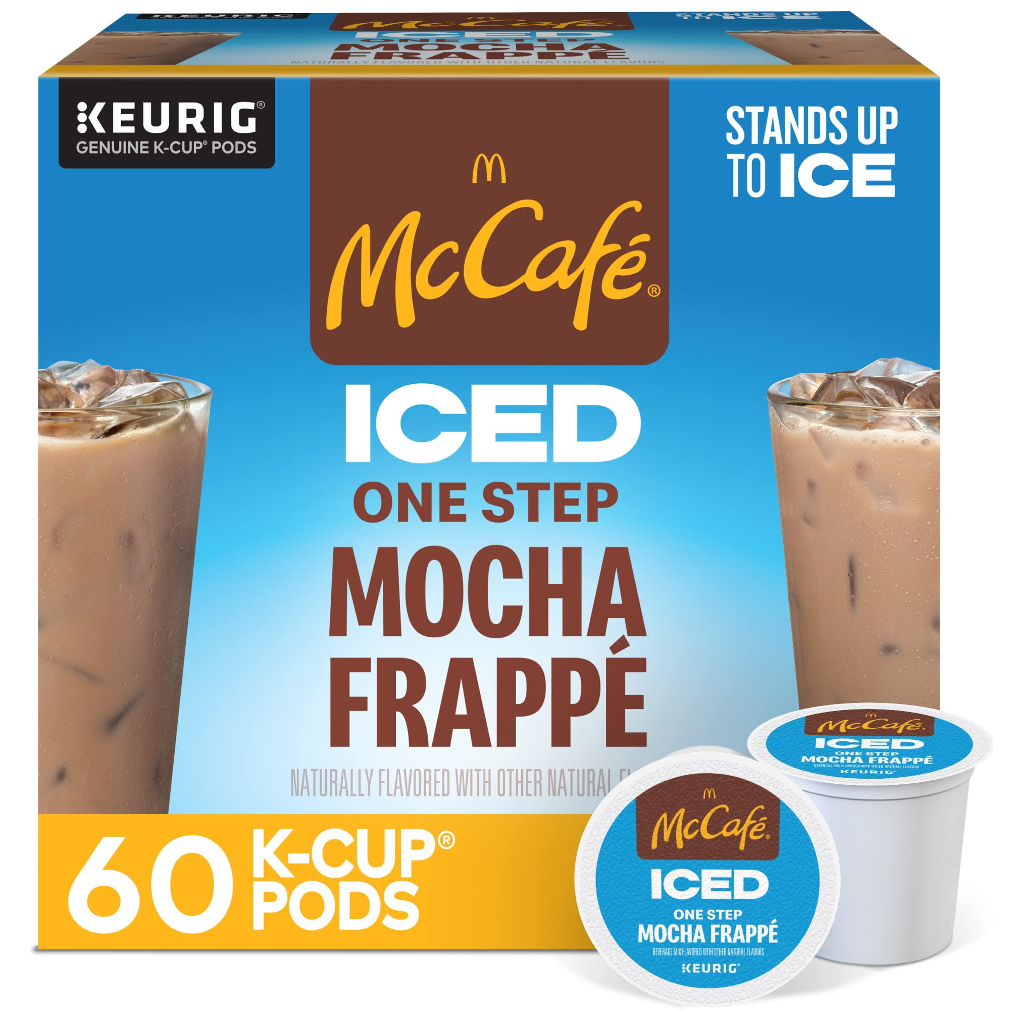 Mccafe Iced One Step Mocha Frappé, Keurig Single Serve KCup Pods, 10