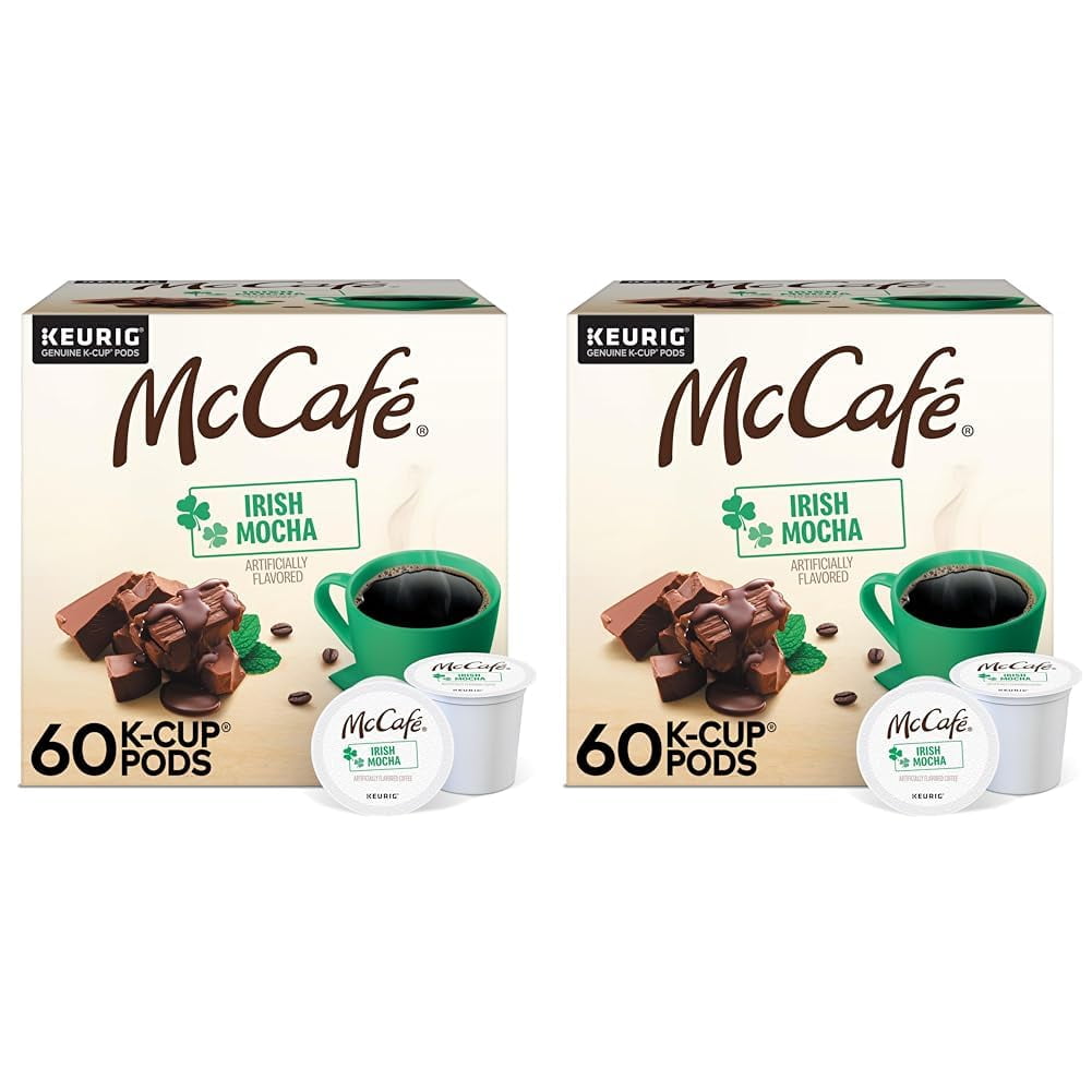 Mccafe Irish Mocha Coffee, Single-Serve Keurig K-Cup Pods, 60 Count (Pack Of 2).