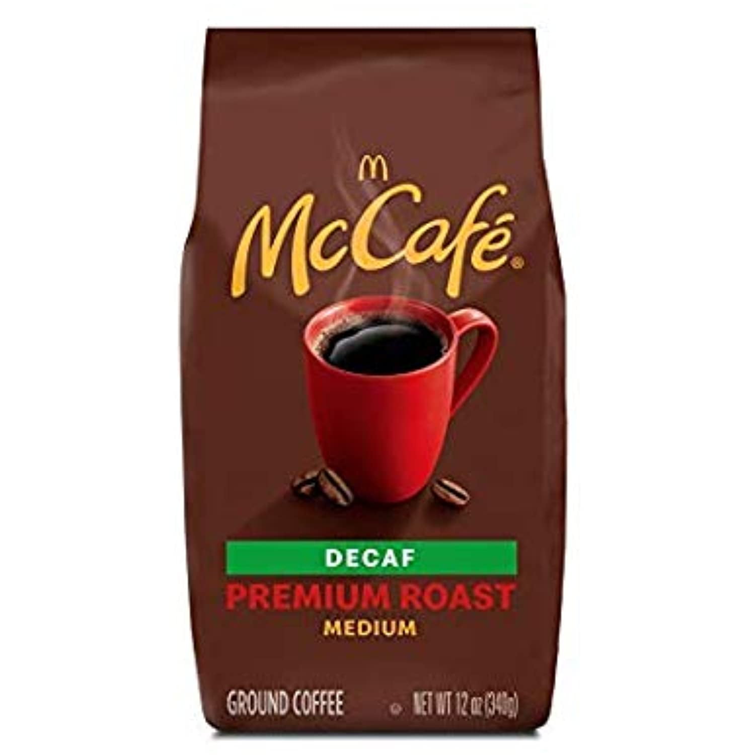 Mccafe Premium Medium Roast Decaf Ground Coffee Blend (12Oz Bag