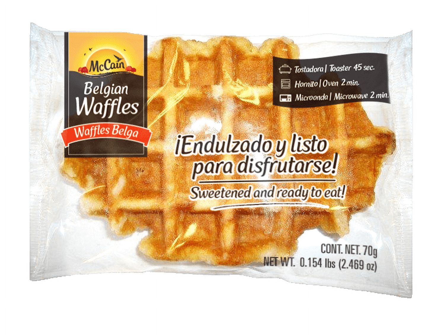 Mccain Belgian Waffle, Single Pack