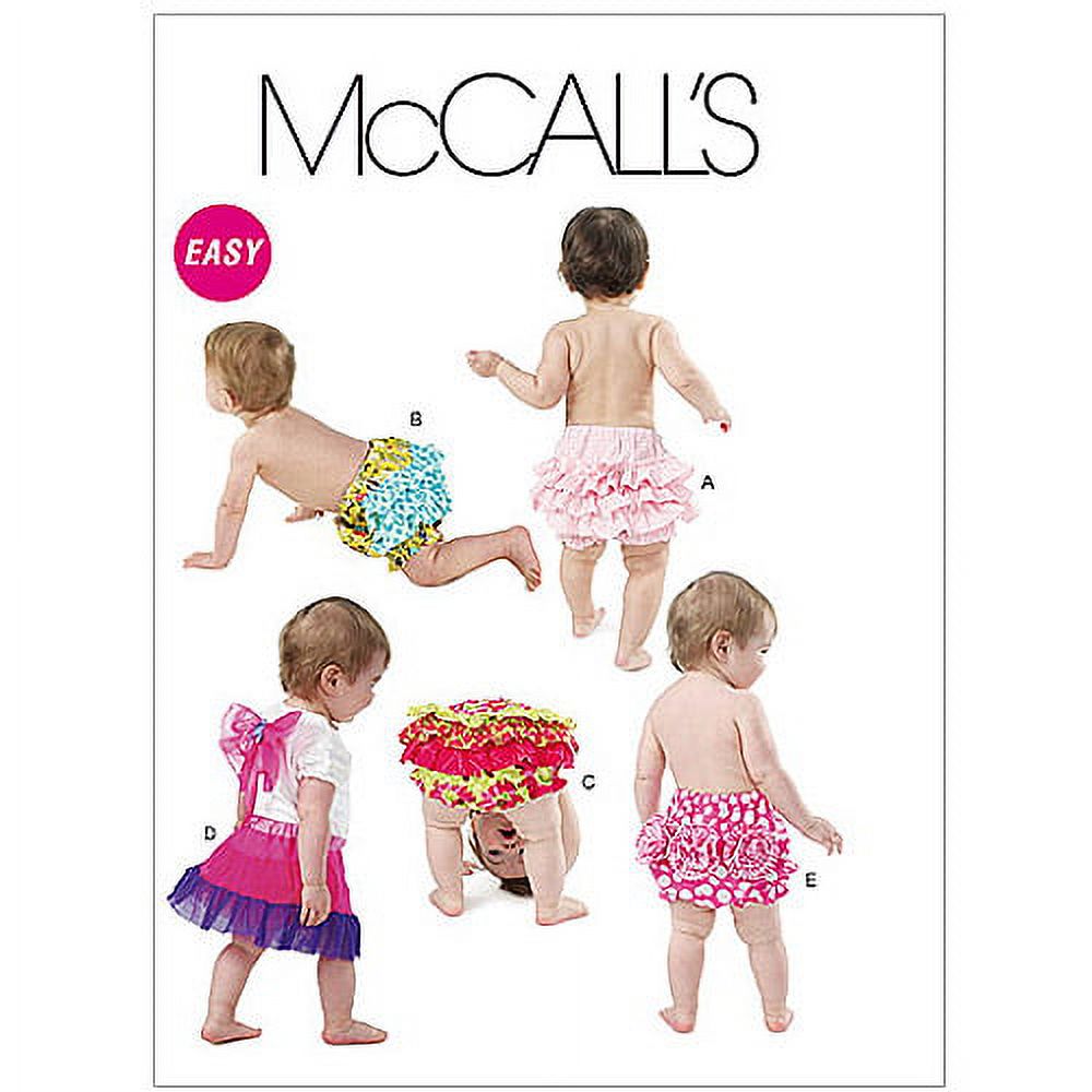 Mccall's Pattern Infants' Diaper Covers - image 1 of 6