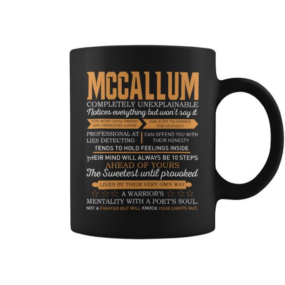 Mccallum Completely Unexplainable Notices Everything But WonT Say It Name Coffee Mugs