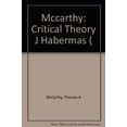 thumbnail image 1 of Pre-Owned Mccarthy: Critical Theory J Habermas ( Paperback, 1 of 1
