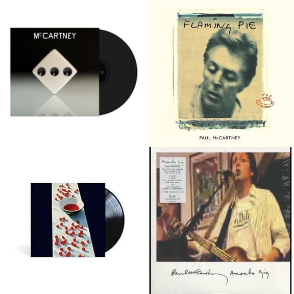 Mccartney Iii (180G/Gatefold/Printed Inner Sleeve) & Flaming Pie (2LP/Remastered) & Mccartney (180G) & Amoeba Gig (2LP)