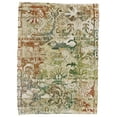 thumbnail image 1 of Mcclare Modern Floral & Botanical, Green/Red/Ivory, 5' x 8' Area Rug, 1 of 4