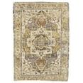 thumbnail image 1 of Mcclare Modern Medallion, Yellow/Gray/Ivory, 5' x 8' Area Rug, 1 of 4