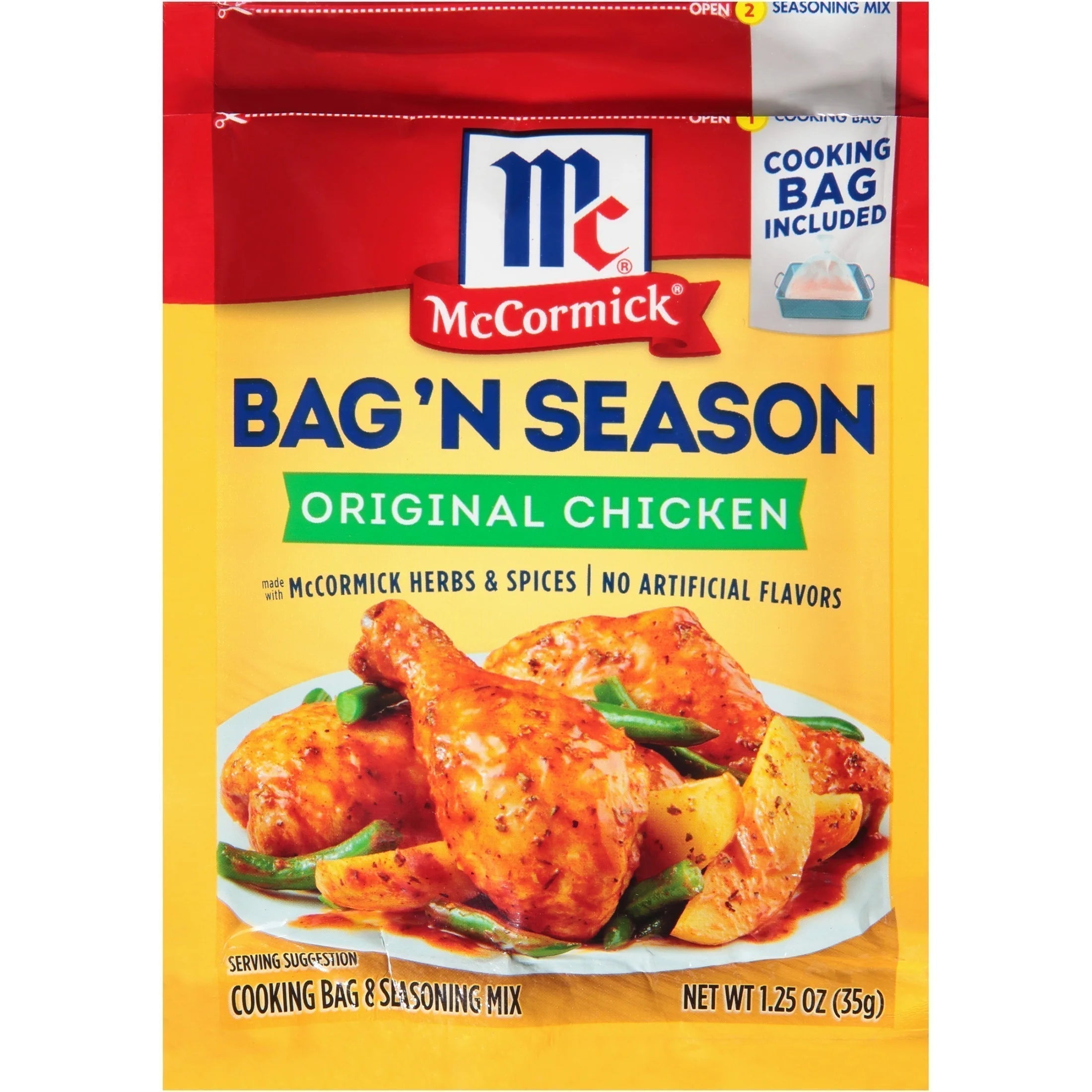 Mccormick Chicken Bag 'N Season Mix, 35g Packet