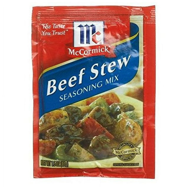 Mccormick Beef Stew Seasoning Mix (Pack Of 4) 1.5 Oz Packets