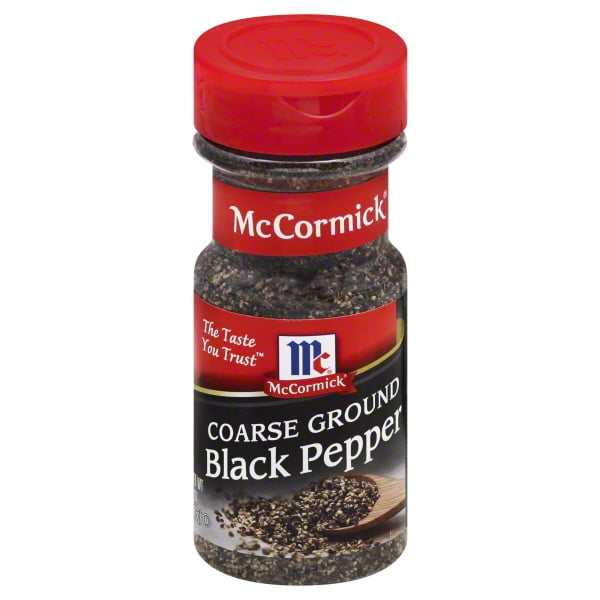 Mccormick Black Pepper Coarse 4oz - Walmart.com