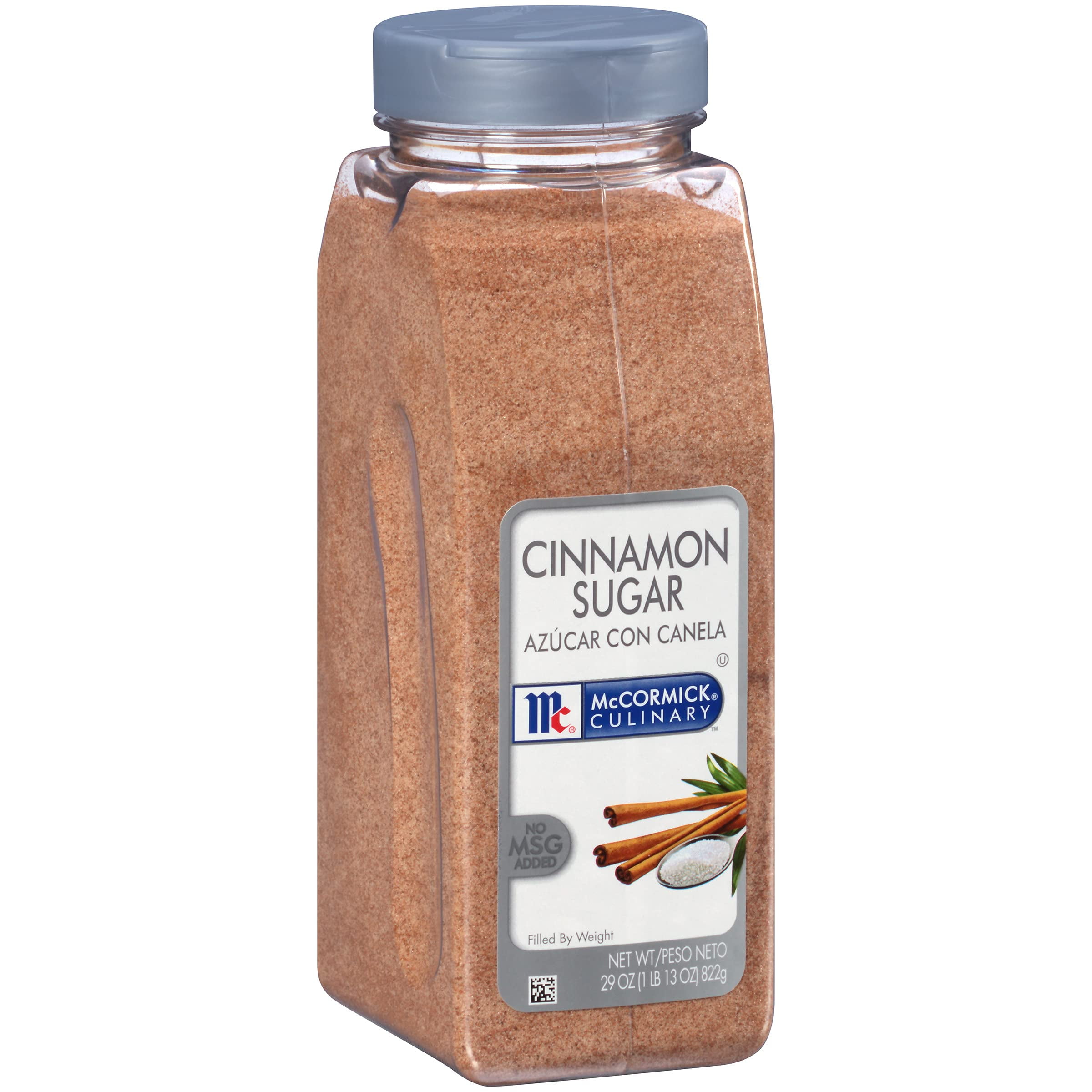 McCormick Culinary Cinnamon Sugar, 29 oz - One 29 Ounce Container of Cinnamon Sugar Spice, Perfect for Cookies, Pastries, Cakes Tortes and Pies E22