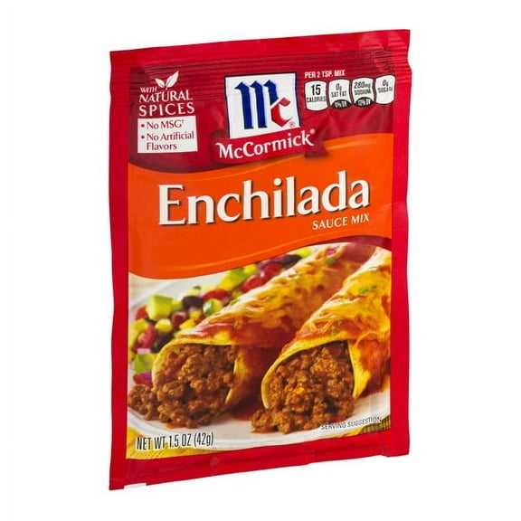 Mccormick Enchilada Sauce Mix, 1.5 Ounce -- 12 per case.