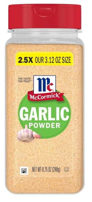 Mccormick Garlic Powder 8.75 oz (Pack of 10)