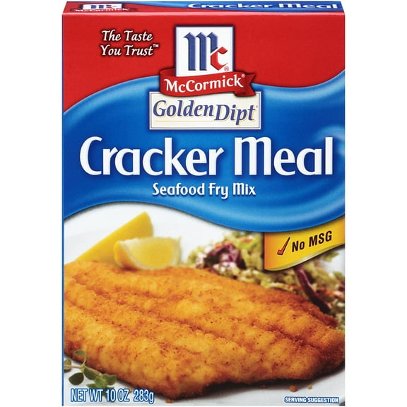 Mccormick Golden Dipt Cracker Meal Seafood Fry Mix, 10 Oz (Pack Of 8)
