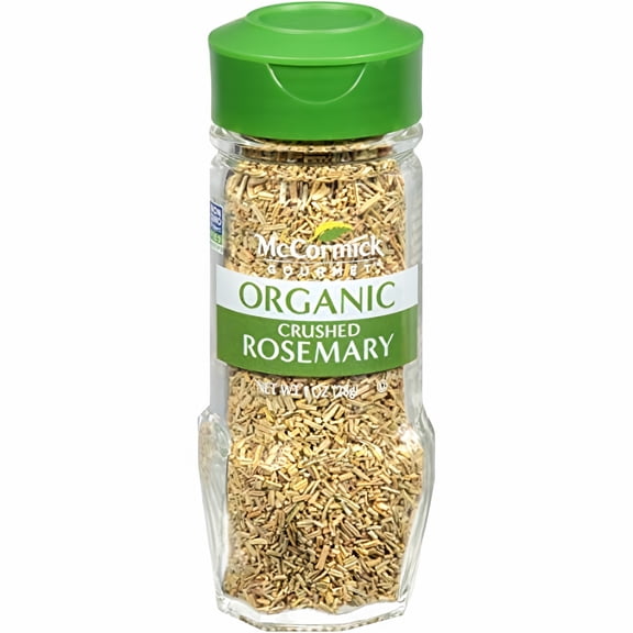 McCormick Gourmet Organic Crushed Rosemary 1 oz (Pack of 18)