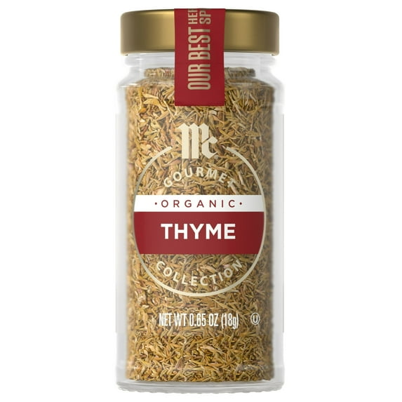 Mccormick Gourmet Organic Thyme Leaves, 0.65 oz