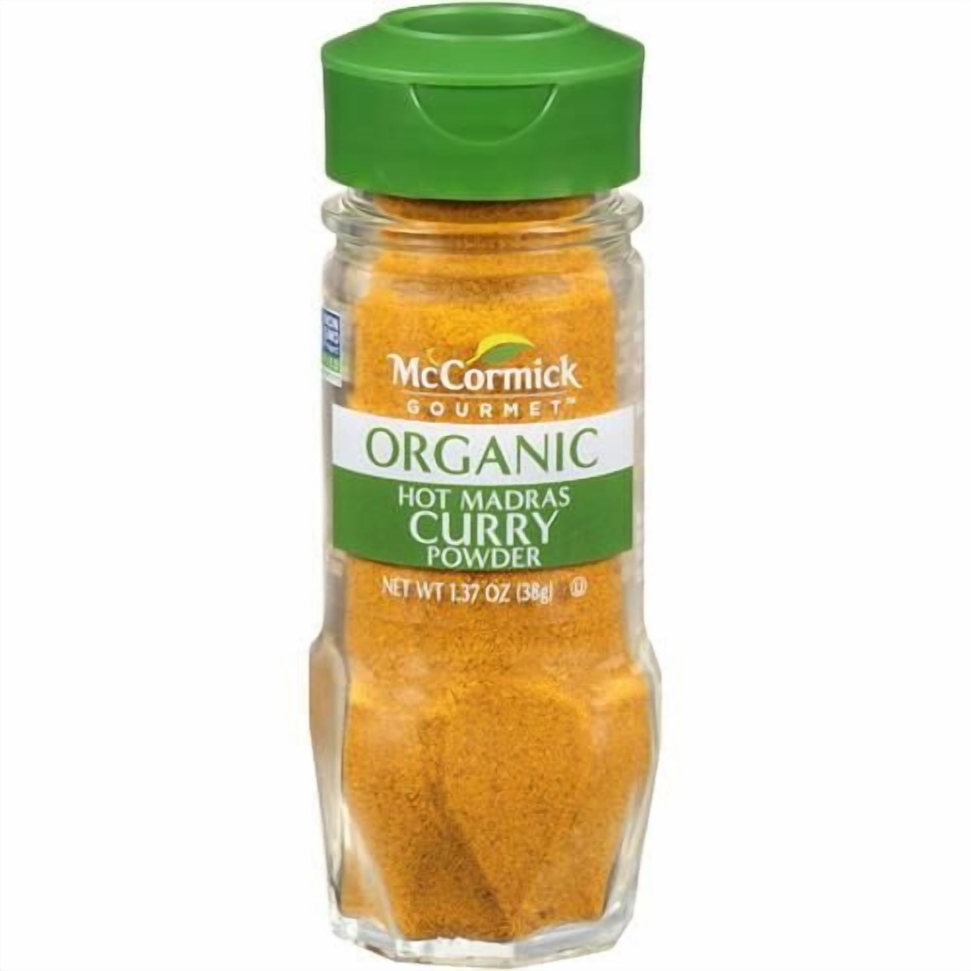 Mccormick Gourmet Organic Hot Madras Curry Powder, 1.37 Oz - Pack of 2