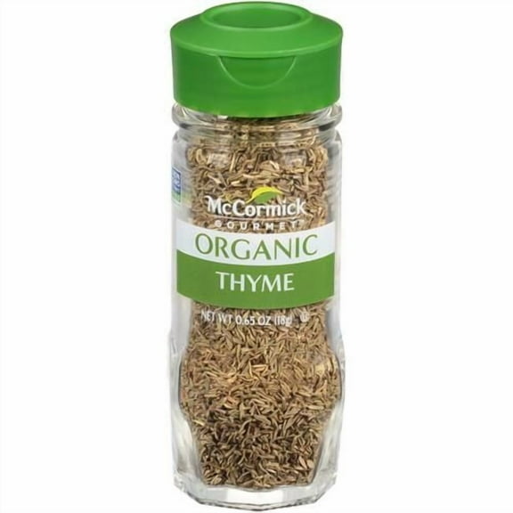 Mccormick Gourmet Organic Thyme, 0.65 Oz - Pack of 2
