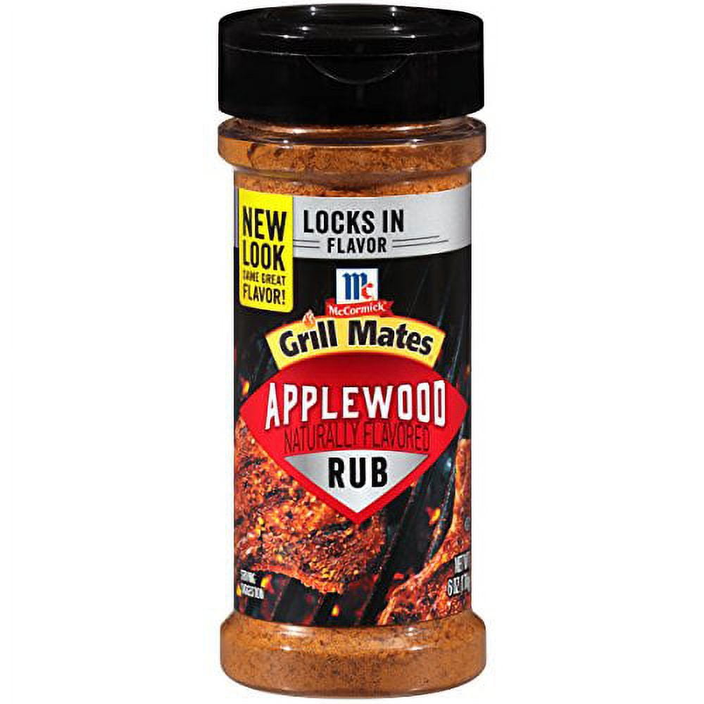 Mccormick Grill Mates Applewood Dry Rub, 6 Oz
