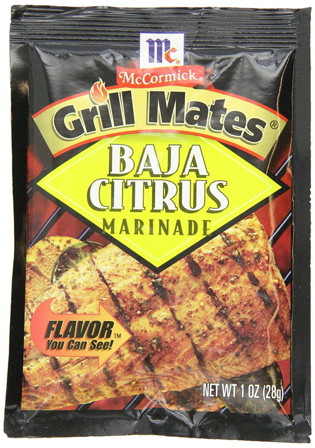 Mccormick Grill Mates Baja Citrus Marinade Mix, 1 Oz (Pack Of 12