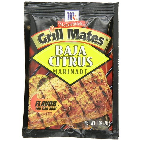 Mccormick Grill Mates Baja Citrus Marinade Mix, 1 Oz (Pack Of 12)