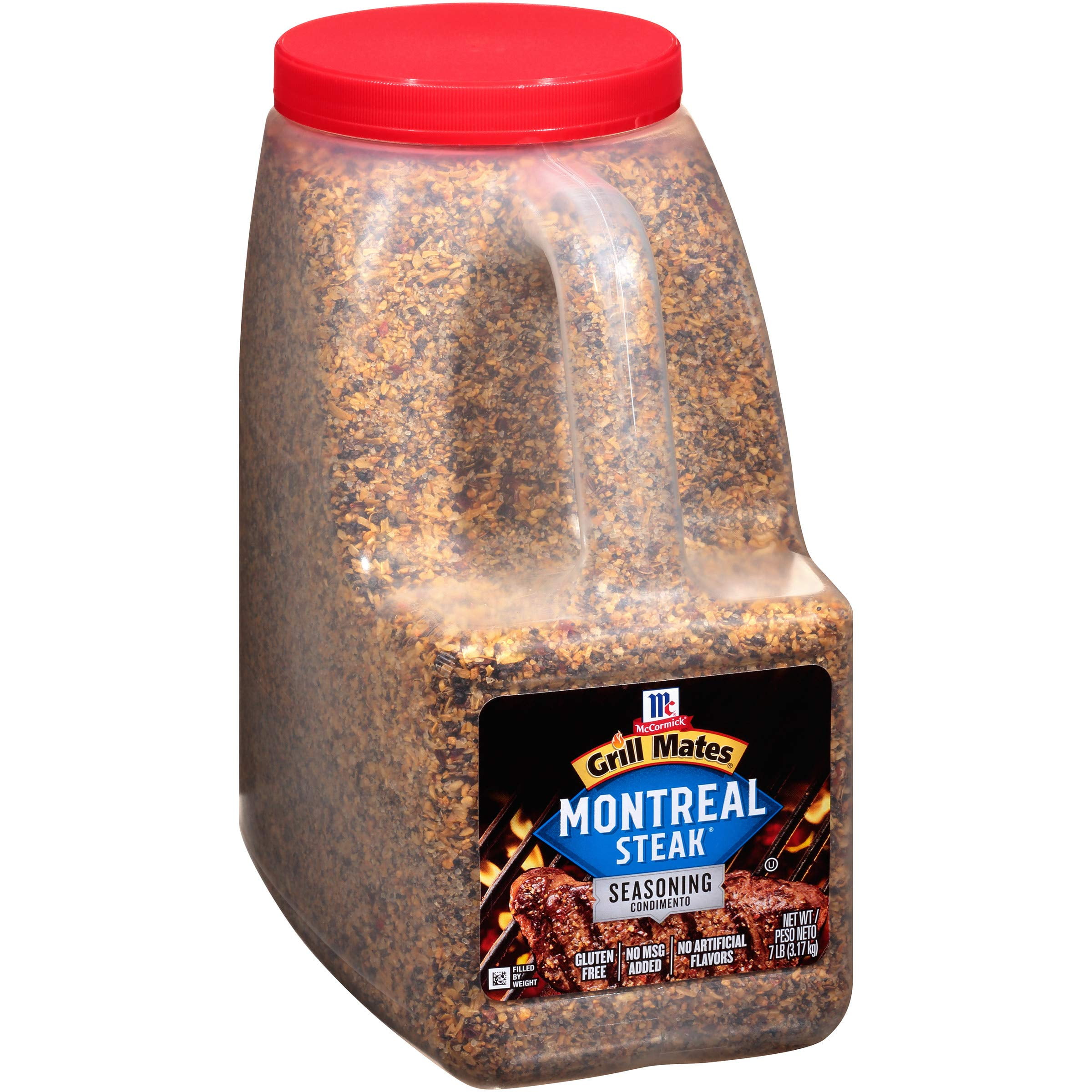Mccormick Grill Mates Montreal Steak Seasoning 7 Lb One 7 Pound Container Montreal Steak Rub Seasoning Ideal For Steaks Ribs Burgers And Vegetables For A Zesty Flavor Walmart